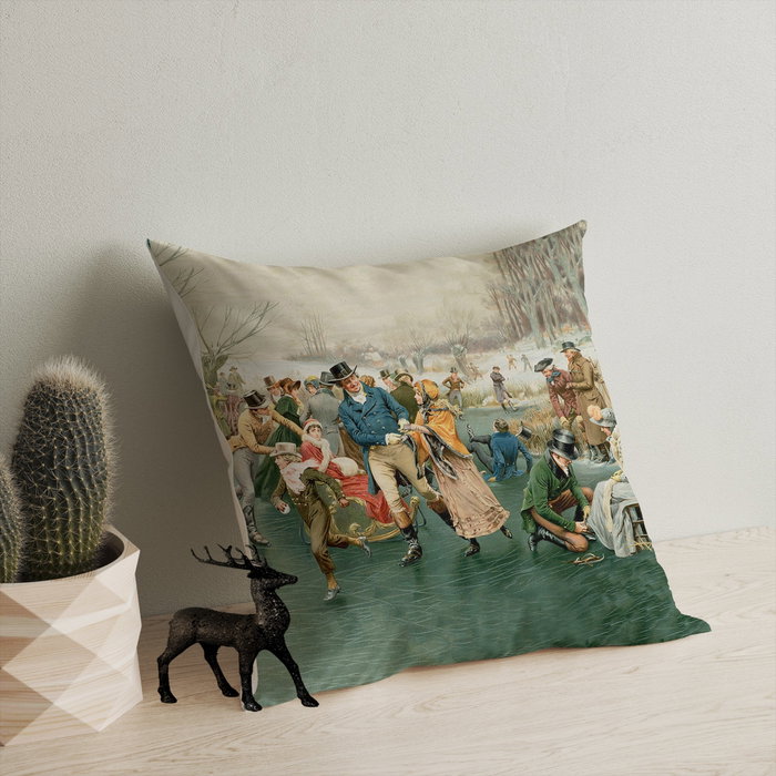 Aberto Design Cojín Multicolor 43 x 43 cm con Relleno de Silicona Aberto Design Cojín Multicolor 43 x 43 cm con Relleno de Silicona